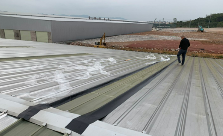 运粮湖管理区厂房屋面防水维修案例